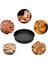Yuandong 5 Parça 8 Inç (20cm) Yui / Xiaomi / Philips / Kumtel Uyumlu Air Fryer Aksesuarları Set - Siyah (Yurt Dışından) 2