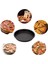 6 Parça 8 Inç (20cm) Yui / Xiaomi / Philips / Kumtel Uyumlu Air Fryer Aksesuarları Set - Siyah (Yurt Dışından) 5