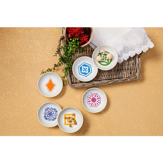 Porland Morocco 6 Renk Mini Kase Takımı 10CM Fiyatı