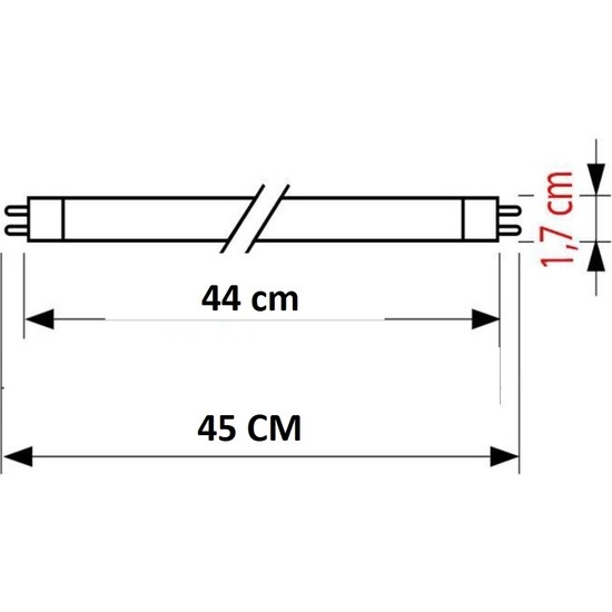 Gae Standard T8 F15W /54-765 Daylıgt Gunışığı Floresan Lamba Fiyatı