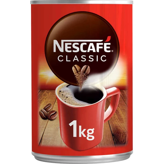 Nescafe 2 Adet Nescafe Classic Teneke 1 kg