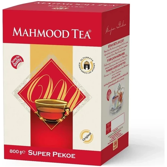 Mahmood Tea İthal %100 Saf Seylan Pekoe Dökme Çayı 800 gr
