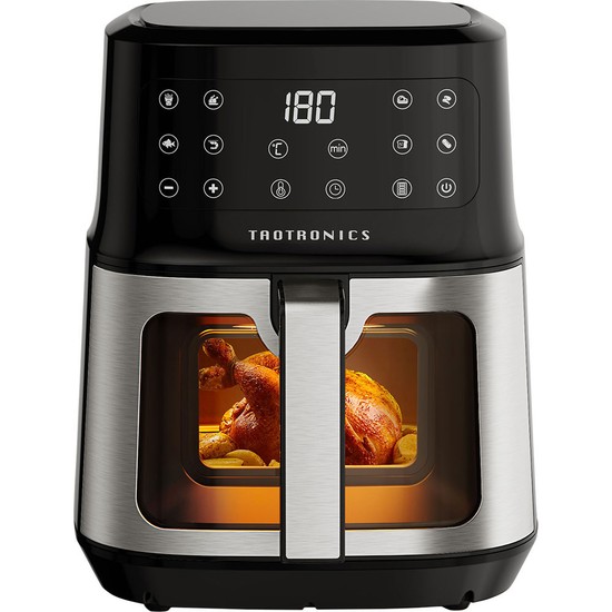 Taotronics TT-AF011 5 Litre 8 Işlevli Camlı Air Fryer