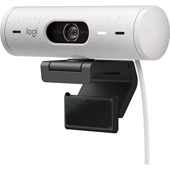 Logitech BRIO 500 Full HD 1080p Mikrofonlu Web Kamerası - Pembe