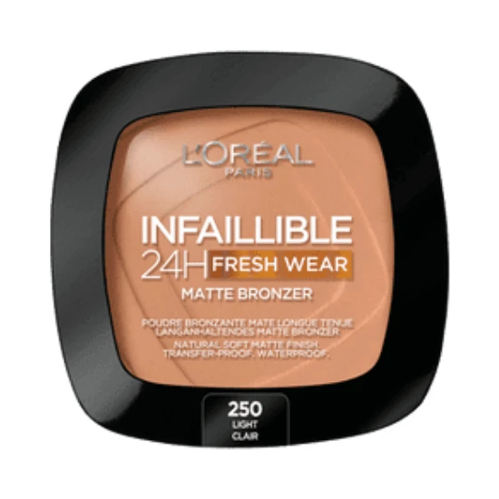 L'Oréal Paris Infaillible 24H Fresh Wear Bronzlaştırıcı Pudra - 250 Light