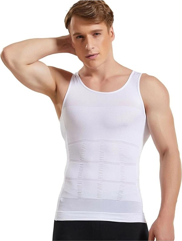 Fitform Giyim Fit Form Giyim 5 Farklı Bölgenizi Sıkılaştıran ve Incelten Erkek Atlet Korse Siyah Renk