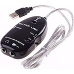Alfais AL-4672 USB Gitar Guitar Link Kablosu Çevirici Dönüştürücü