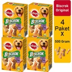 Pedigree Biscrok 500 gr Köpek Ödül Bisküvi 4 Paket