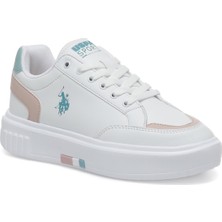 U.S. Polo Assn. U.S Polo Assn.101169553 Sıber 2PR Beyaz Kadın Spor Ayakkabı
