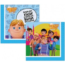 BYR LRT9677 Balonevi, Rafadan Tayfa, Kağıt Peçete 16 Adet 33X33 cm