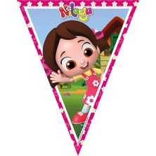 BYR LNL8481 Balonevi, Niloya, Kağıt Bayrak Seti