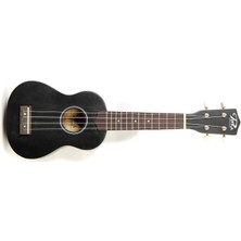 Puka Uk-21-Bk Mat Siyah Soprano Ukulele - Pk-10