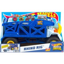 Hot Wheels HFB13 Monster Trucks Rhino Taşıyıcı Kamyon, Hot Wheels Monster Trucks