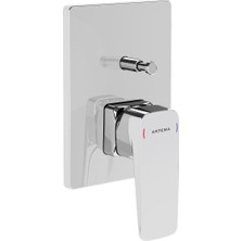 Artema A42752 Root Square Ankastre Banyo Bataryası