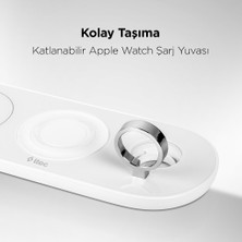 Ttec Smartcharger Air iPhone Uyumlu+Apple Watch Uyumlu+Airpods Kablosuz Hızlı Şarj Aleti ve Pd 20W Seyahat Şarj Aleti