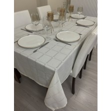 Zeren Home Bosna Etamin Keten Dertsiz Masa Örtüsü Krem