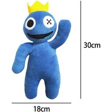 Schulzz Rainbow Friends Mavi-Sarı 1 Ithal Peluş Oyuncak 30CM