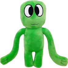 Schulzz Rainbow Friends Yeşil-1 Ithal Peluş Oyuncak 27CM