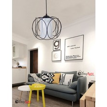 Etsylight Dünya Olimpiyat White Glass One, Mutfak Avize, Salon Avize, Antre Avize, Çocuk Odası Avize