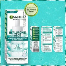 Garnier Hyaluronik Aloe Nemle Dolgunlaştıran Süper Serum 30 ml 2'li Set
