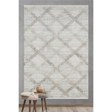Empera Pena - Impala Modern Saçaklı Geometrik Desenli Halı