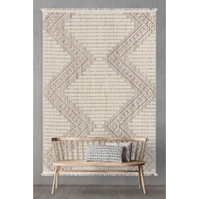 Empera Agra - Papaya Modern İskandinav Desenli Halı