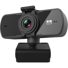 Leyan Creation Mikrofon USB Fişli Webcam 2k Full Hd Web Kamerası (Yurt Dışından)