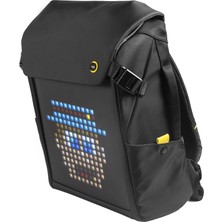 Divoom Pixoo Backpack M Siyah Ledli Sırt Çantası