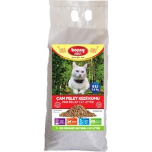 Bonny Nice Organik Çam Pelet Kedi Kumu 3.6 kg 6 l x 3 Paket 18 l