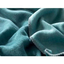 English Home Plain Pamuklu Tek Kişilik Battanıye 150 x 200 cm Seledon-Mint