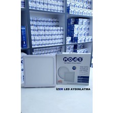 Noas 18W Kare Sıva Üstü Panel Günışığı