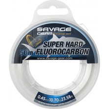 Savage Gear Super Hard Fluorocarbon 50 M Clear