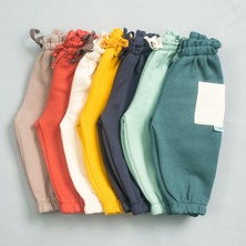 Zuppers Bebek Kalın Pamuklu Jogger Pantolon - Petrol Yeşili - 0-3 Ay