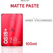 Osis Mess Up Güçlü Sert Tutucu Uzun Süreli Saç Şekillendirici Mat Gum Wax 100 Ml