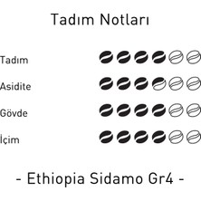 Mare Mosso Ethiopia Sidamo GR4 Yöresel Çekirdek Filtre Kahve 250 Gr.