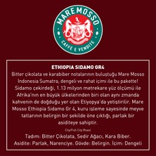 Mare Mosso Ethiopia Sidamo GR4 Yöresel Çekirdek Filtre Kahve 1 Kg.