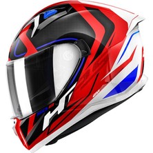 Gıvı 50.8 Racer Beyaz-Kırmızı-Siyah Kask