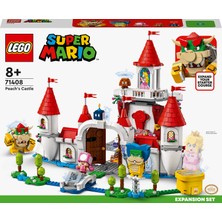 LEGO® Super Mario™Peach's Castle Ek Macera Seti 71408 - 8 Yaş ve Üzeri Çocuklar için Koleksiyonluk Yaratıcı Oyuncak Yapım Seti (1216 Parça)