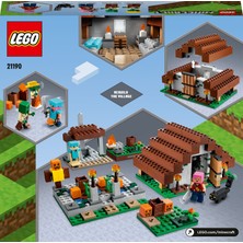 LEGO Minecraft® Terk Edilmiş Köy 21190 Yapım Seti (422 Parça)