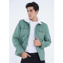 Comstarmoda Erkek Içi Kürklü Kot Ceket