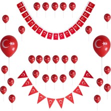 Çıtı Pıtı Store Cumhuriyet Bayramı Süsleme Seti