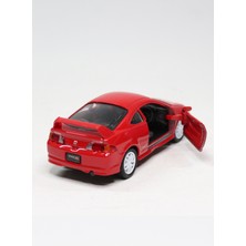 Toyaş Honda Interega Typer Çek Bırak Metal Oyuncak Araba 12 cm Kırmızı