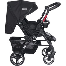 Tommybaby Tornado Plus Black Alüminyum Lüx Çift Yön Bebek Arabası