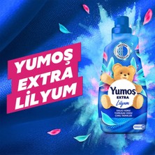 Yumoş Extra Konsantre Çamaşır Yumuşatıcısı Kalıcı Koku Renkliler Için Lilyum 60 Yıkama 1440 ml X4