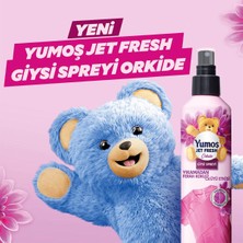 Yumoş Jet Fresh Giysi Spreyi Yıkamadan Ferah Koku ve Ütü Etkisi  Orkide 200 Mlx4