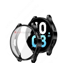 AktarMobile Galaxy Watch 5 40 mm Ekran Koruyucu & Kasa Koruma Yumuşak Silikon 360° Full Body Darbe Emici