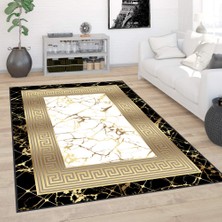 Rovigo Home Dijital Baskı Yıkanabilir Kaymaz Taban Salon Halısı RVG0385