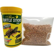 Ahm Turtle Stıcks Food Kaplumbağa Yemi 1000 Ml 360 Gr + 50 Gr Gammarus