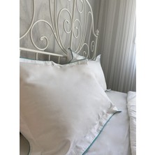 Calina Home Beyaz Kenarları Işleme Detaylı Yastık Kılıfı
