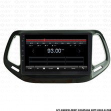 Myway Jeep Compass Android Carplay Multimedya Navigasyon Ekran Teyp 8GB+128GB